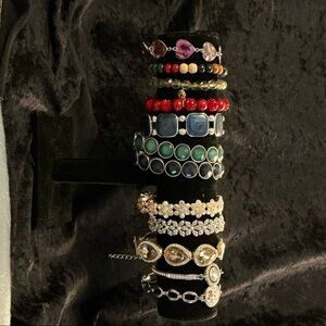 Lot of 12 bracelets